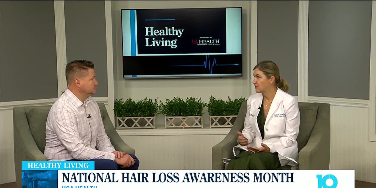 Healthy Living with USA Health: Hair loss treatments