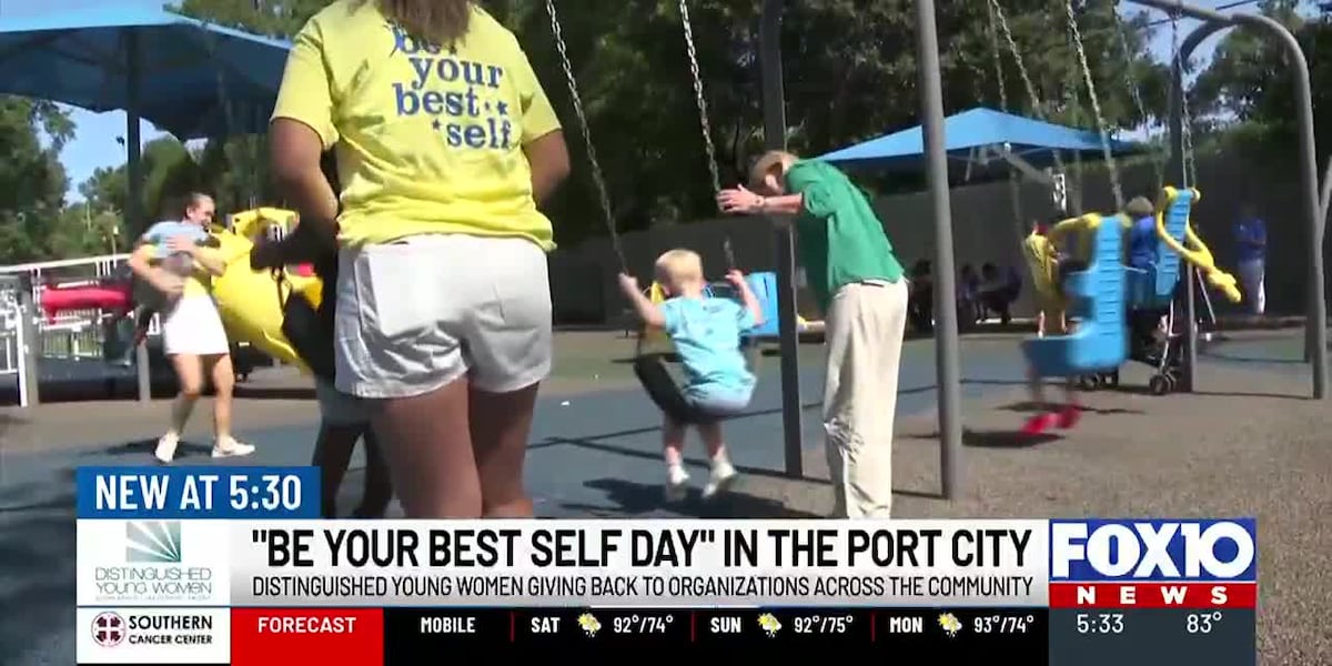 DYW participants lend a helping hand for Be Your Best Self Day