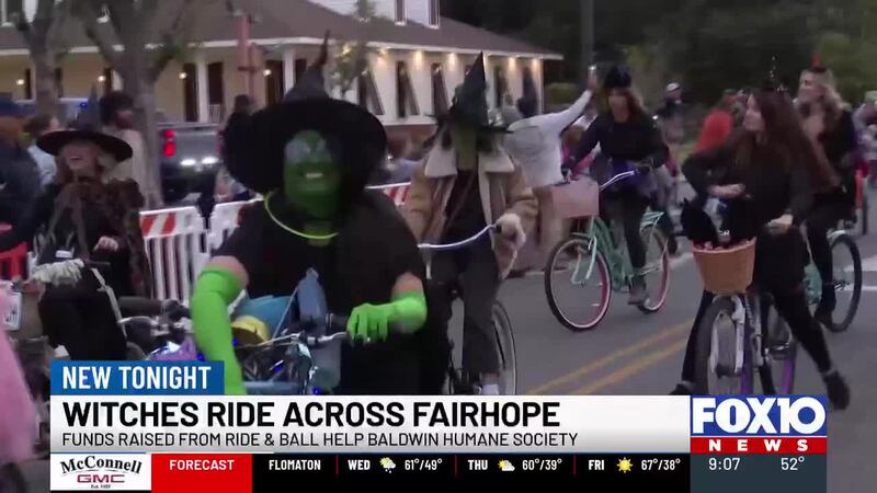 Annual witches ride brings Halloween spirit to downtown Fairhope