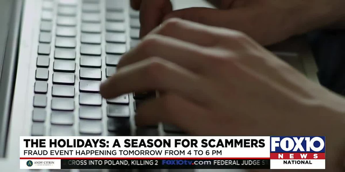 Event Based Scam Fraud event set Wednesday to help people avoid falling victim to scammers