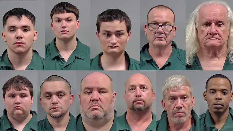 Top row from left to right: Micah Costner, 18, Duran Brown, 18, Ranger Shindle, 19, Chad Wren,...