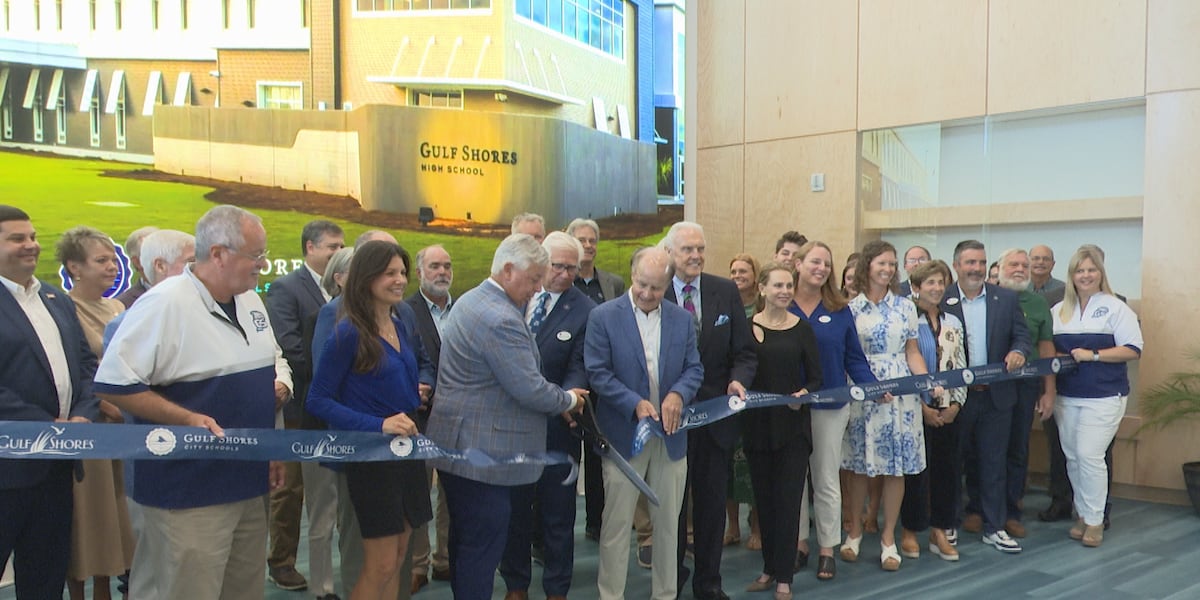 Gulf Shores City Schools opens new high school after nearly six years