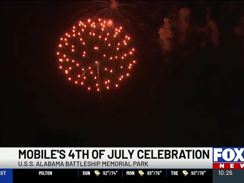 Gulf Coast marks Fourth of July with fireworks, concerts
