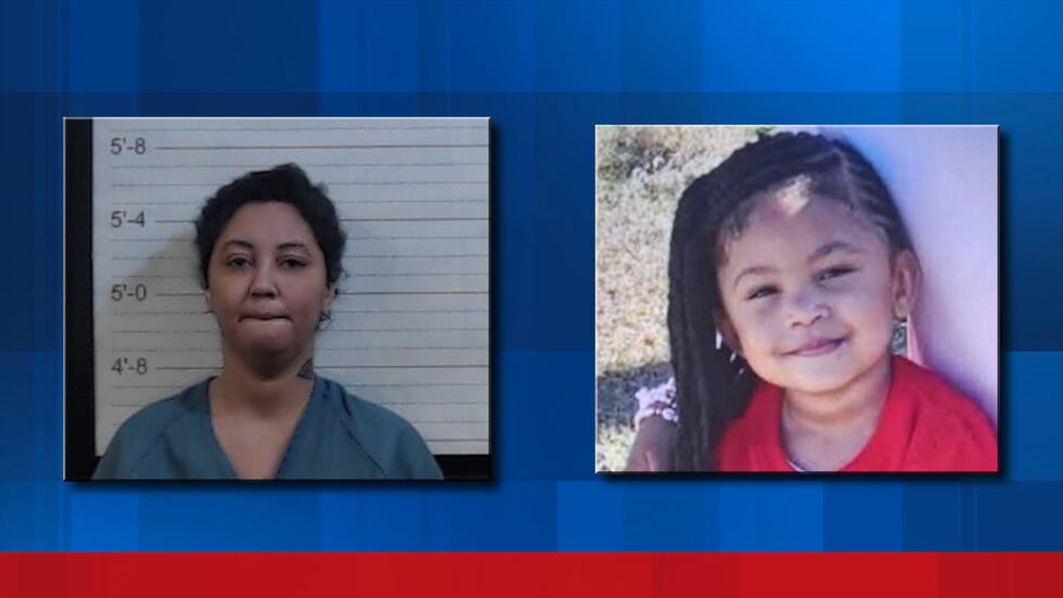Authorities on Monday charged Adrienne Reid (left) with Capital Murder and Corpse Abuse in...