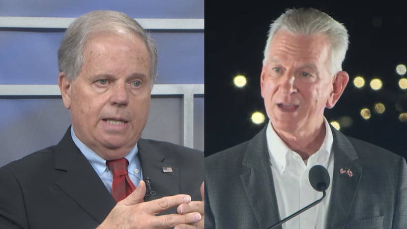Meet the candidates running to be Alabama's next governor: Doug Jones (left) and Tommy...