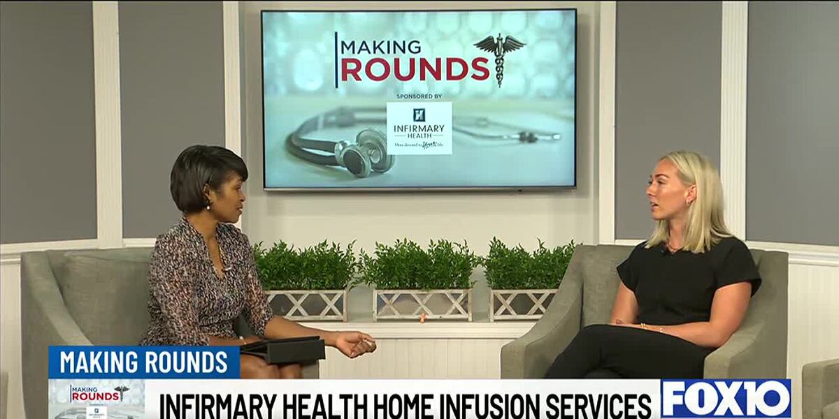 April Inabinet Infirmary Health offers home infusion services
