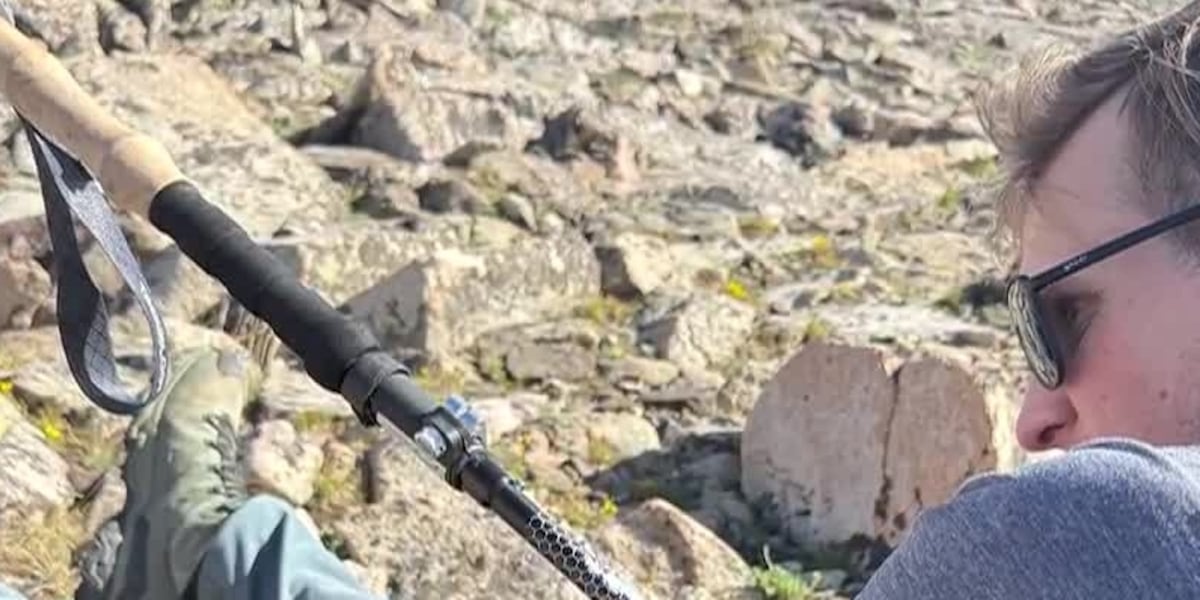 GRAPHIC: Nurse impaled by trekking pole in ‘freak’ accident walks off ...