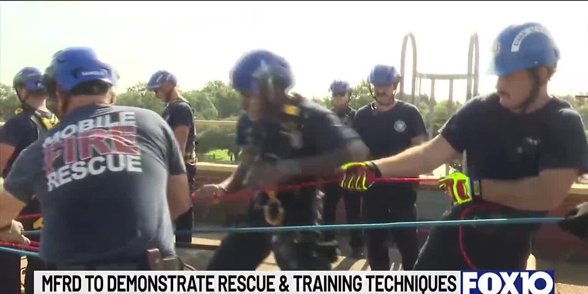 Mobile Fire-Rescue demonstrates techniques used in dramatic RSA Tower ...