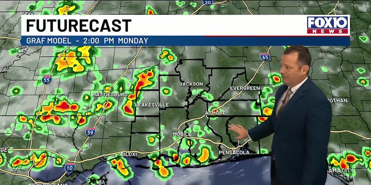 Strong afternoon storms possible