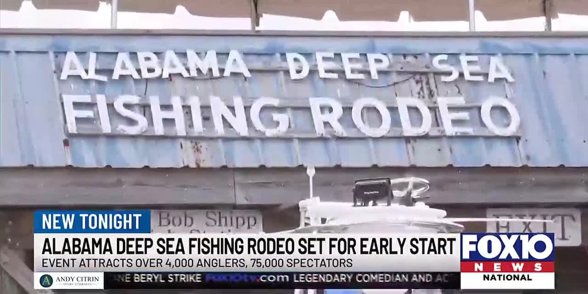 Alabama Deep Sea Fishing Rodeo attracts thousands to Dauphin Island