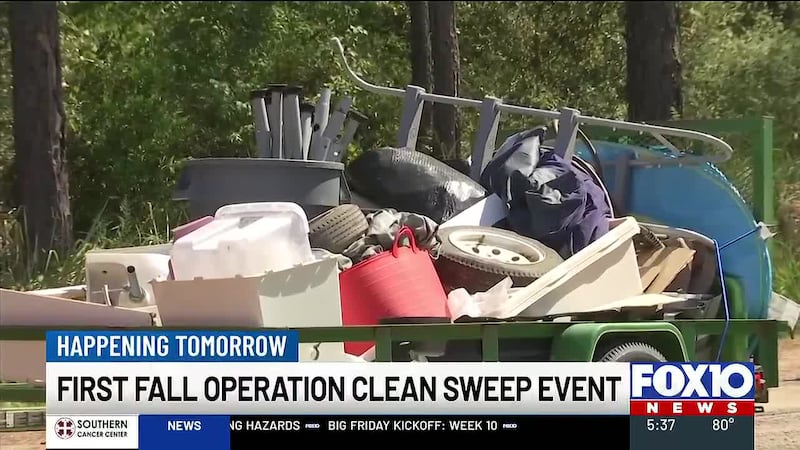 Four cleanup events are planned.