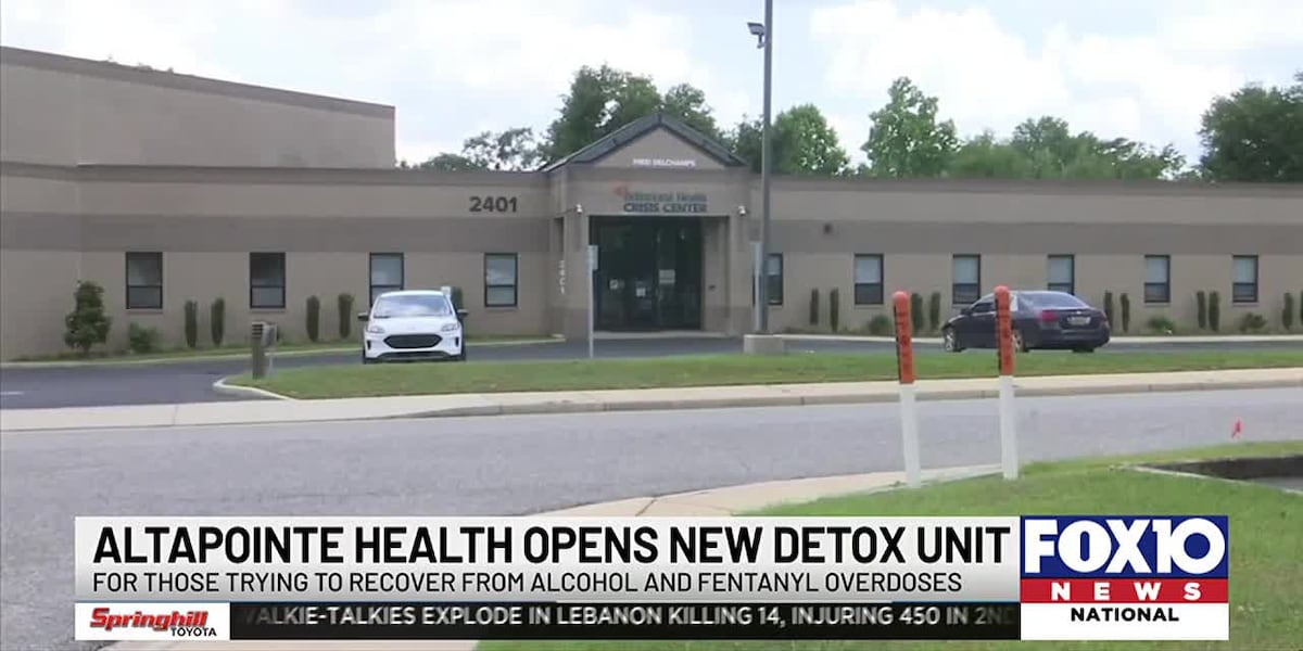 Alatal Point AltaPointe opens new detox unit for substance abuse recovery
