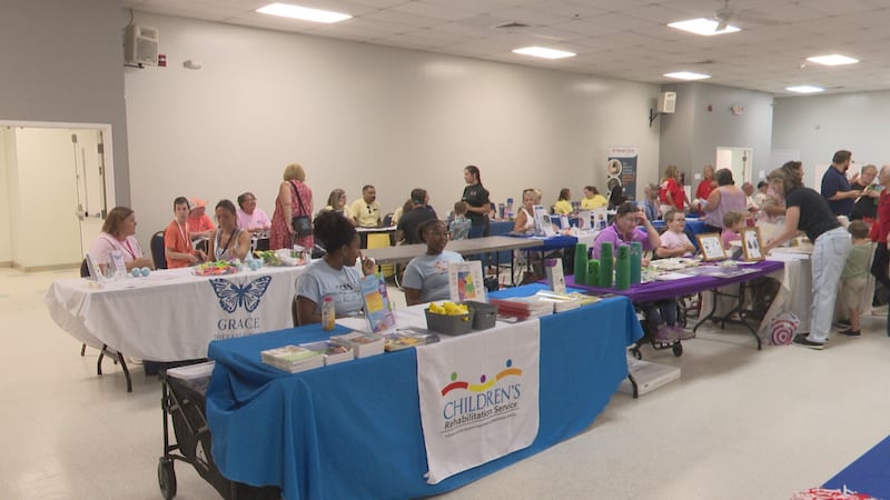 Event offered games, crafts and free wheelchair wash for children and adults with special needs.