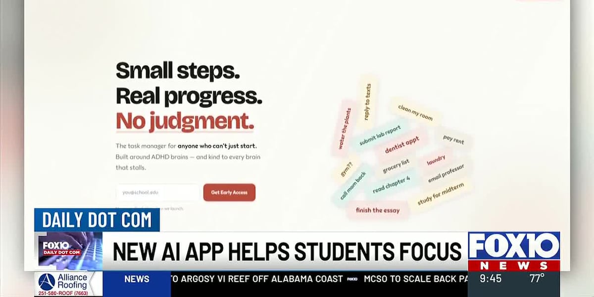New AI tool helps ADHD students focus