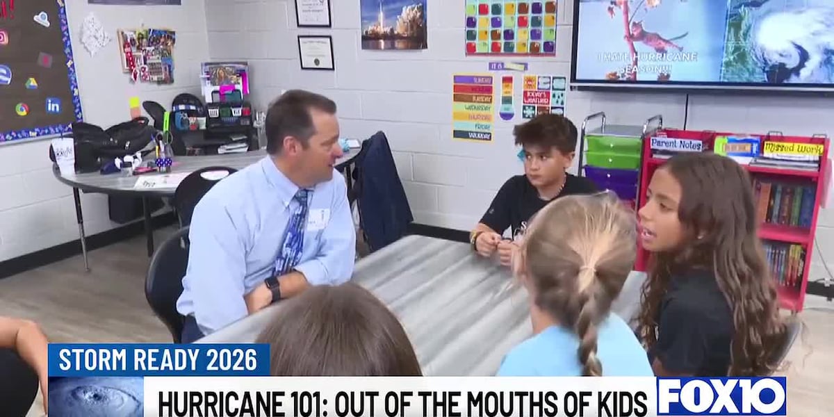 Satsuma sixth graders explain how hurricanes work