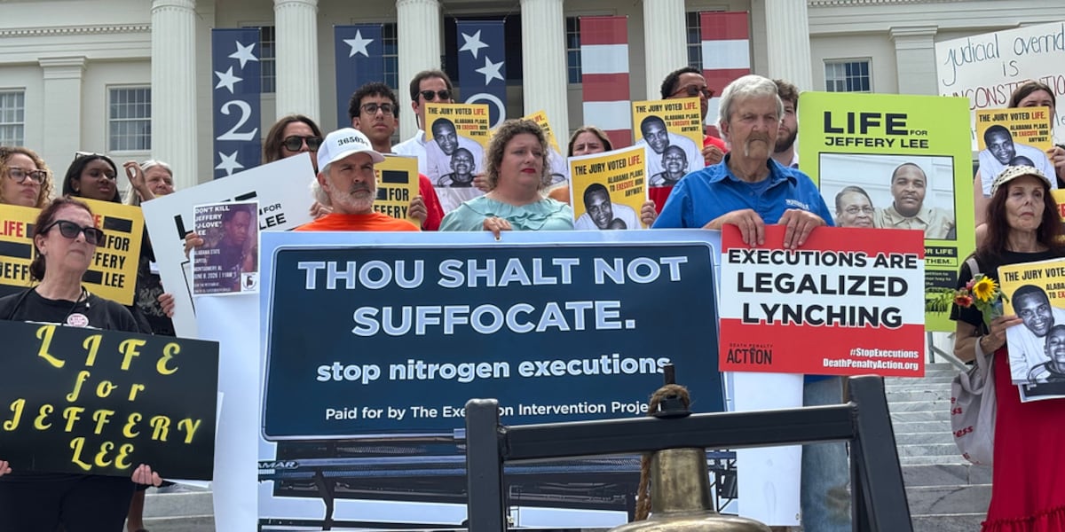 Judge bars Alabama nitrogen gas execution, says method is unconstitutionally cruel