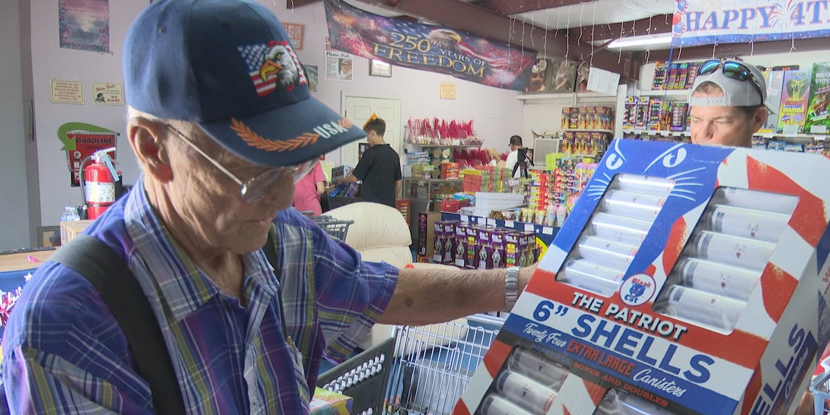 Flomaton fireworks store sales skyrocket ahead of Fourth of July