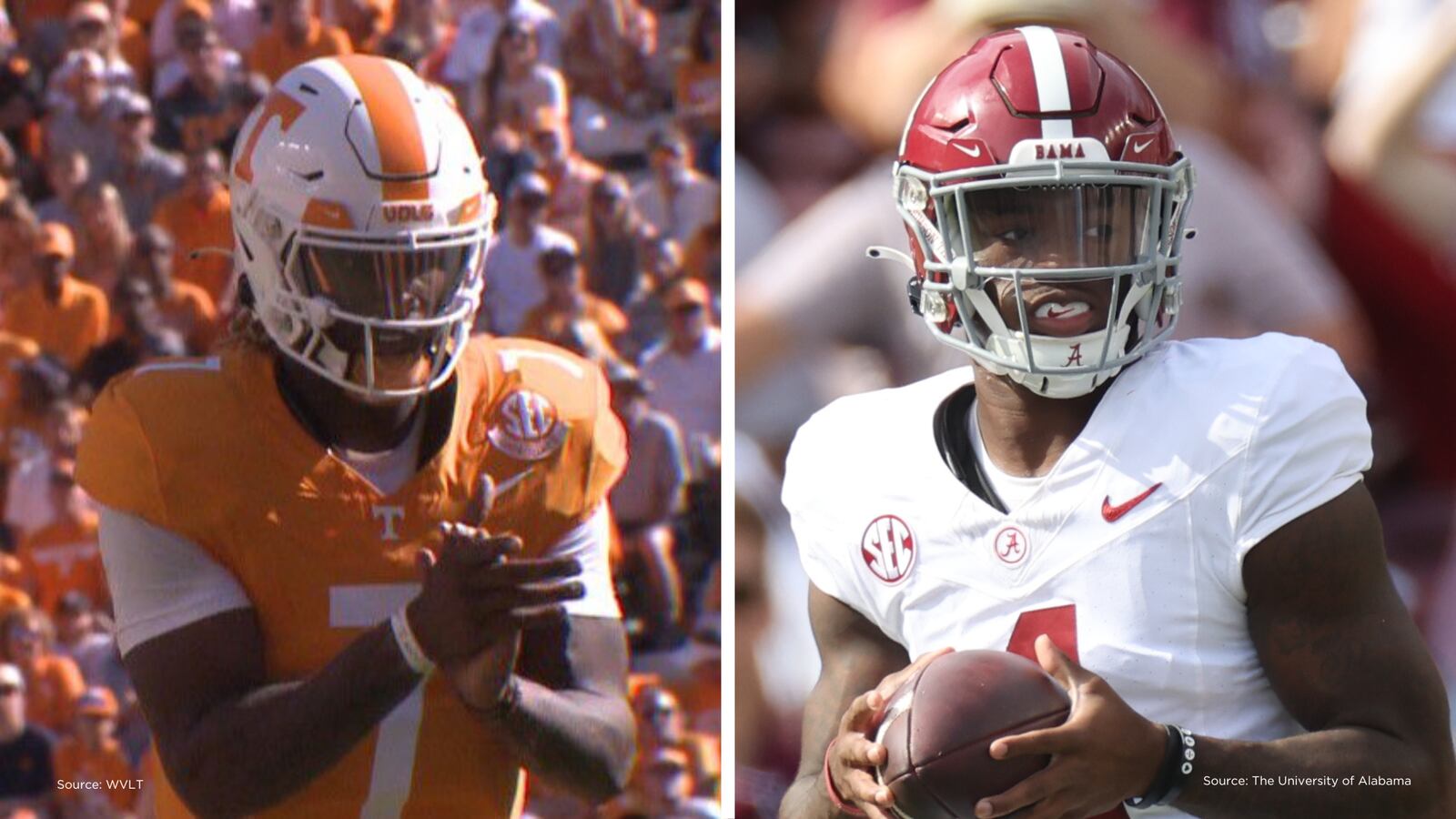 Alabama Rivalry Png No. 17 Tennessee visits No. 11 Alabama for rivalry tilt a year after ...