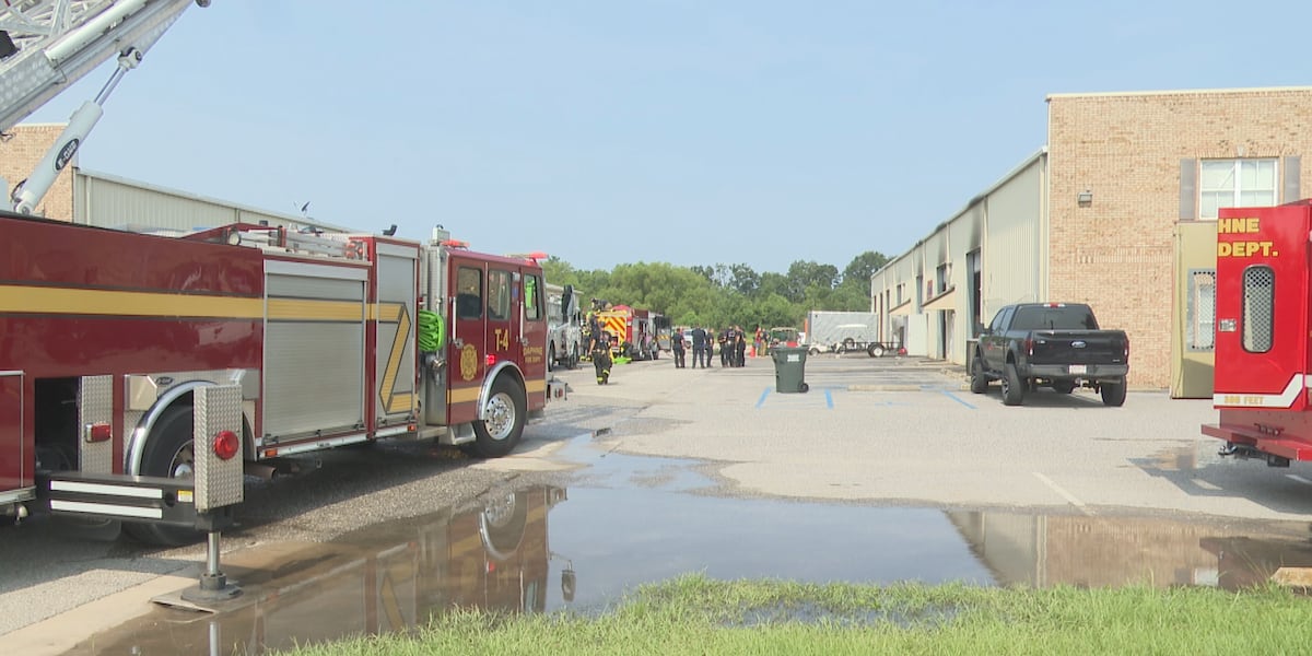 Daphne warehouse fire draws multi-department response