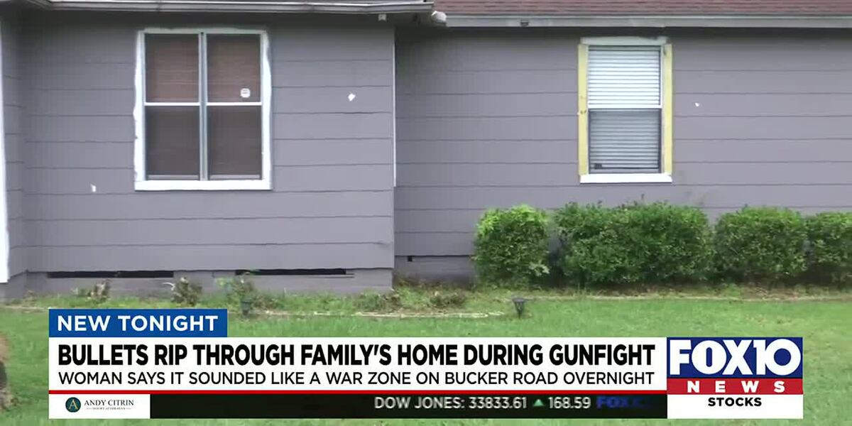 Bullet Riddled Person Family rattled after bullets riddled their home