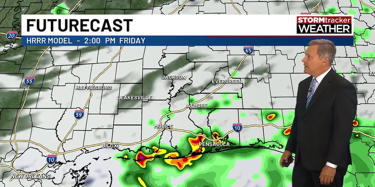 Scattered storms and a break from the extreme heat