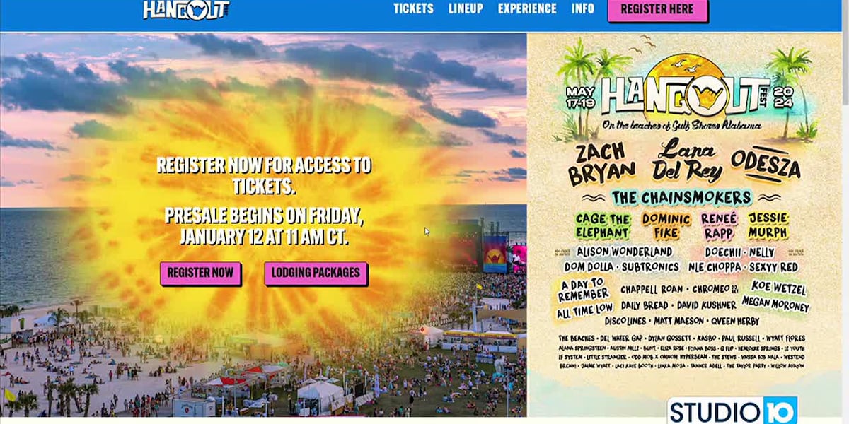 Hangout Fest Lineup 2026 Hangout Fest Lineup 2026