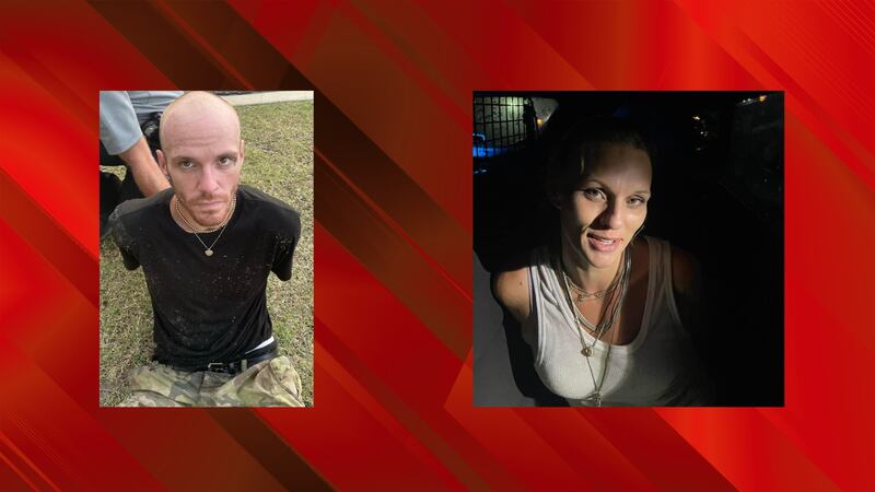 Richard Eugene Bishop Jr. and Courtney Nicole Ingram were arrested on Saturday.
