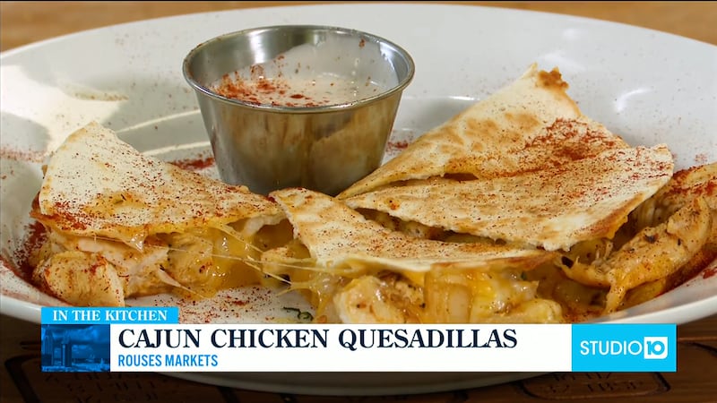 Cajun Chicken Quesadilla