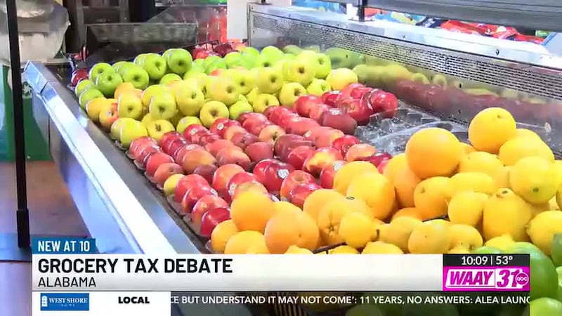 Lawmakers from both parties are showing interest in eliminating Alabama’s remaining 2% grocery...