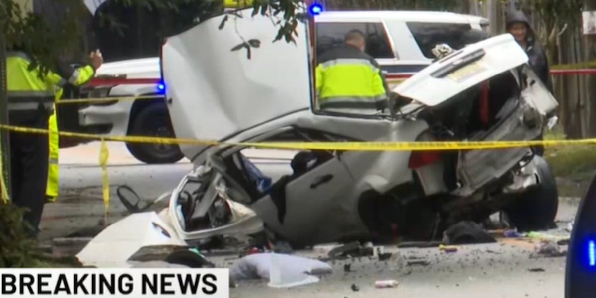 Gunshot victim found dead inside wrecked car on Ann Street, man ejected