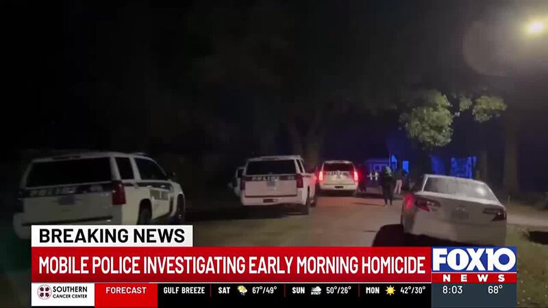 It happened in the 7000 block of Newcombe Drive.