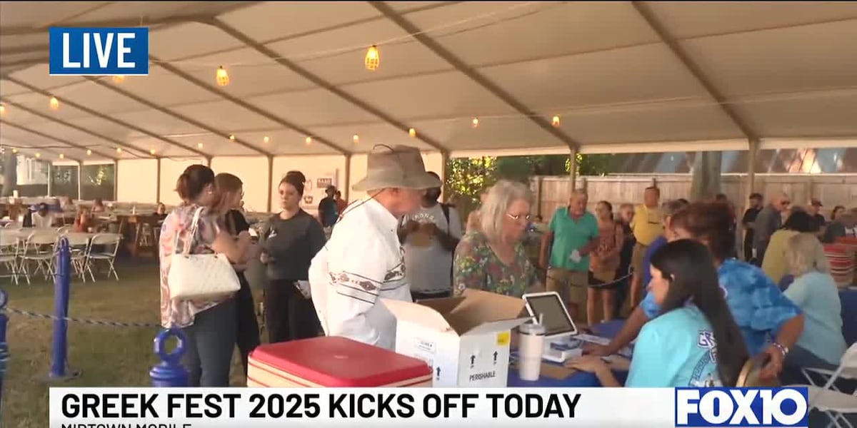 Greek Fest returns to Ann Street in Mobile