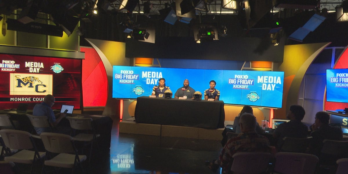 FOX10 holds first-ever Big Friday Kickoff Media Day for Region 1 schools