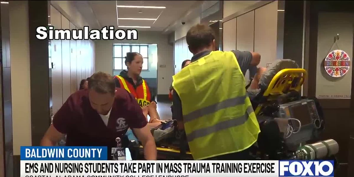 Coastal Alabama hosts large-scale active shooter response drill in Fairhope