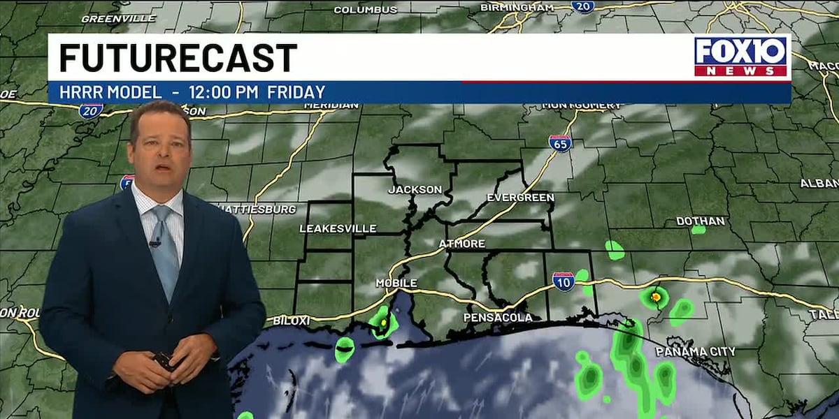 Rain chances increase through early next week