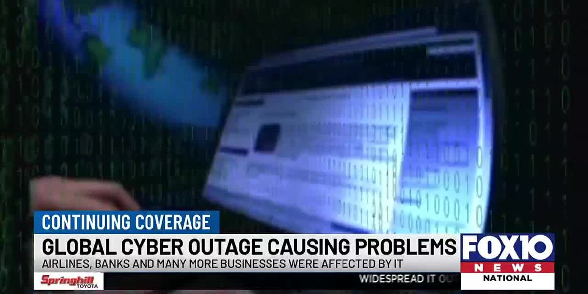 Local businesses and travelers affected by global cyber outage