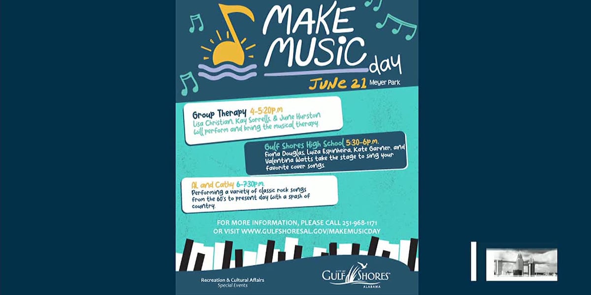 Make Music Day Celebration in Gulf Shores