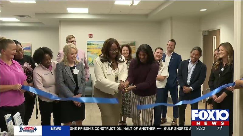 The clinic was made possible by a partnership with UAB Medicine.