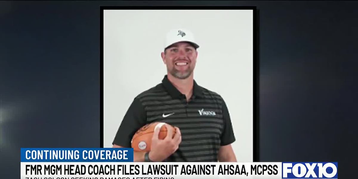 Former MGM coach sues AHSAA over suspension