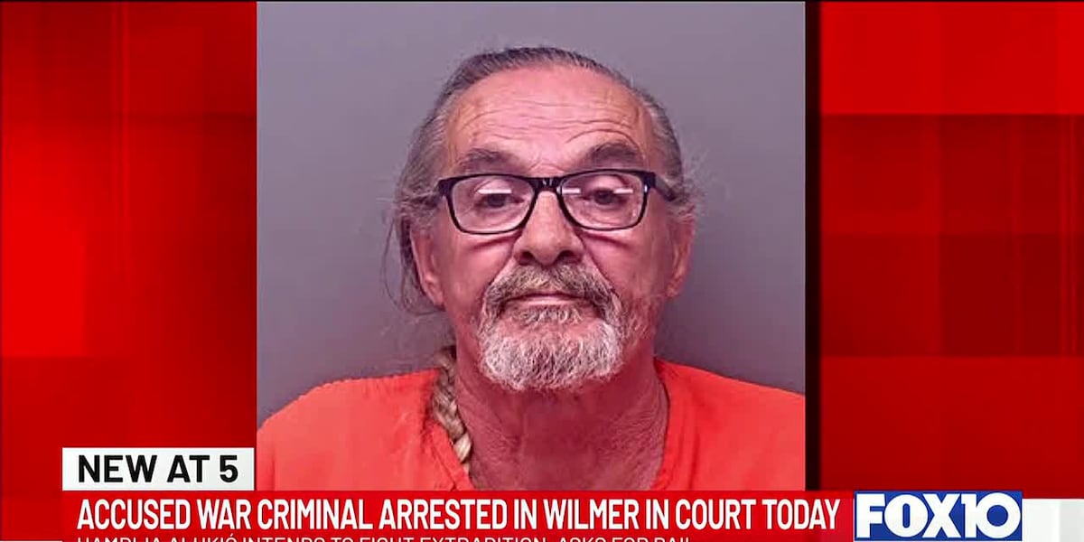 वकील का कहना है कि मोबाइल काउंटी में गिरफ्तार आरोपी युद्ध अपराधी प्रत्यर्पण की लड़ाई लड़ेगा