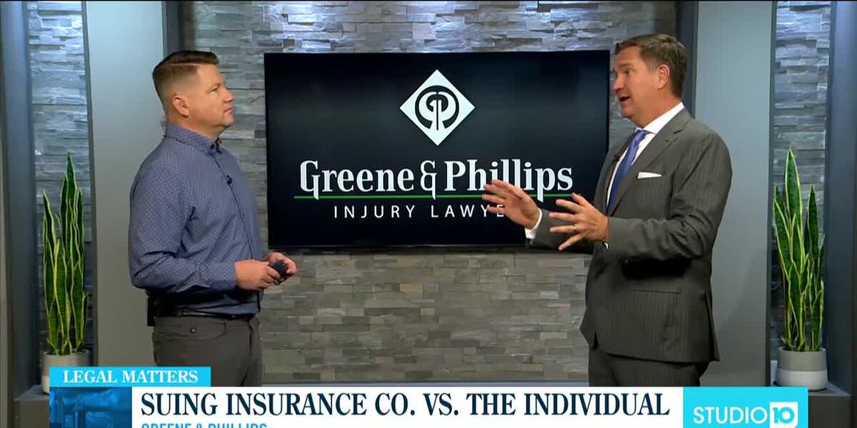 Greene Insurance Greene & Phillips: Suing insurance companies vs. the individual