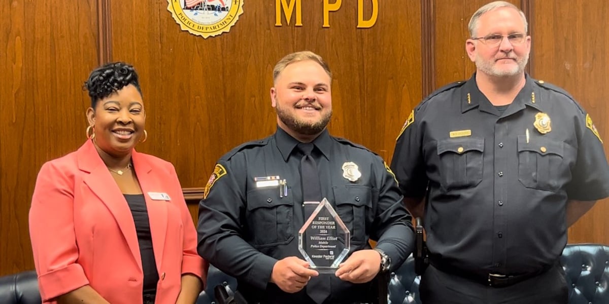 Edwin Mpd MPD Officer William Elliot wins First Responder of the Year