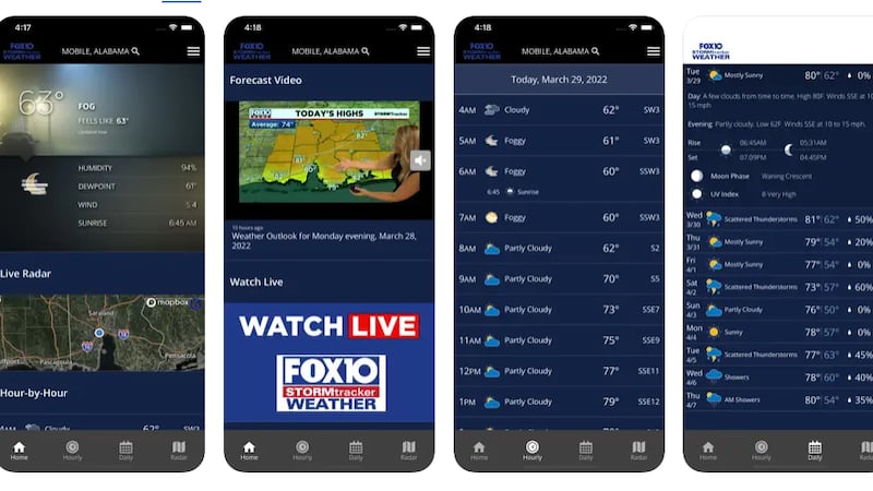 FOX10 Weather app
