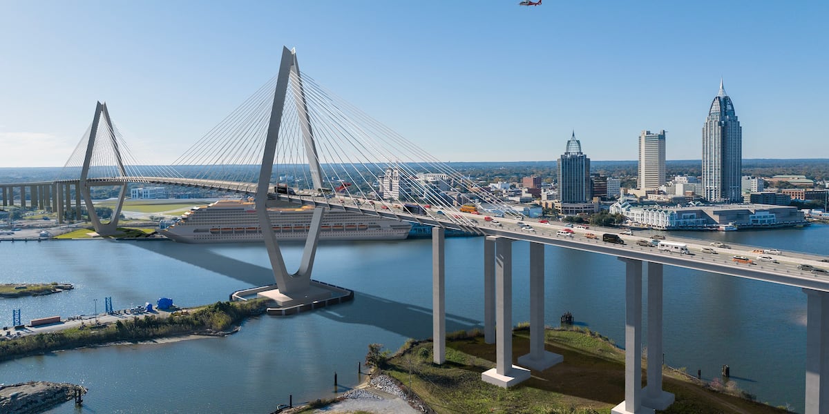 Newest Mobile River bridge plan excludes Bayway, envisions higher tolls