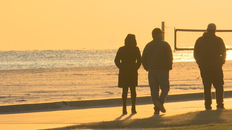 The white sands in Gulf Shores will soon be white from snow for the first time since 2017.