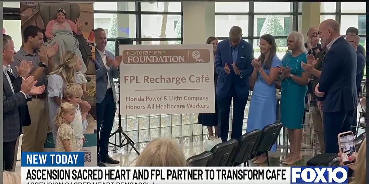 Ascension Sacred Heart, FPL partner to transform hospital café