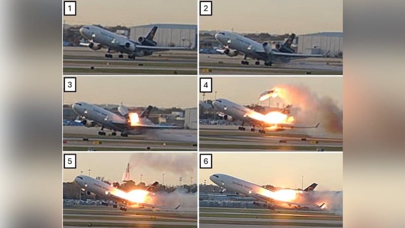 Part that broke on UPS plane that crashed in Kentucky failed 4 times before on different planes