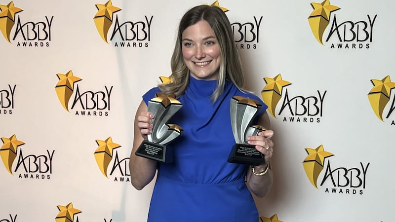 Natalie Williamson was honored for best news reporter and best investigative reporting at the...