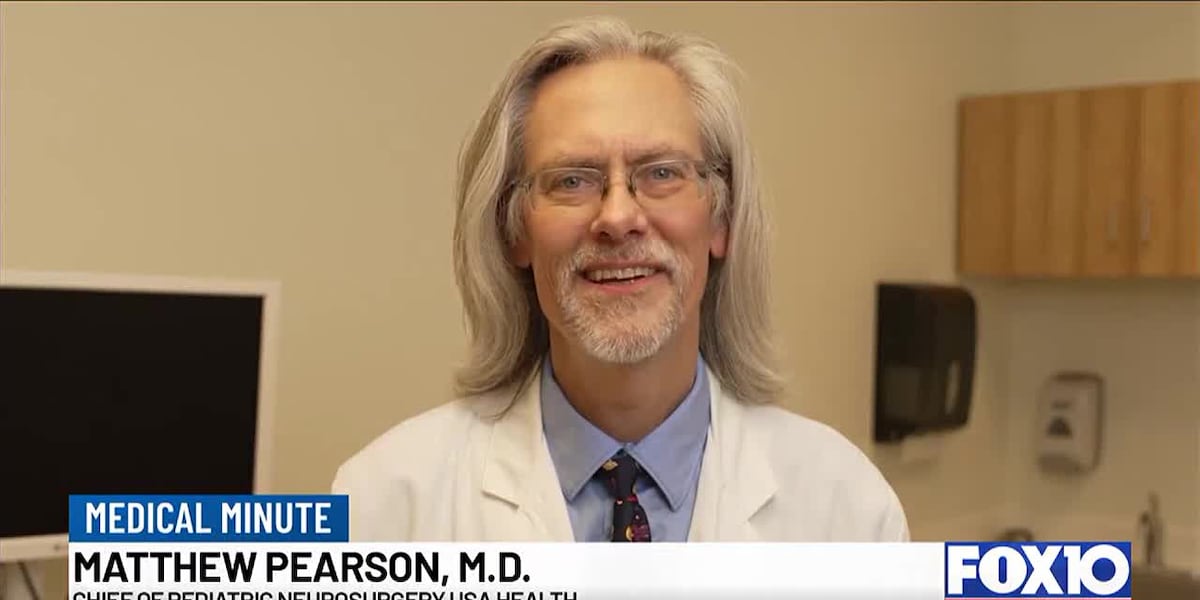 USA Health's Dr. Matthew Pearson discusses how to avoid pediatric head ...