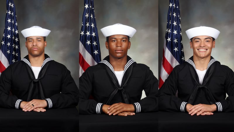 Drekwon Bagley, Francois Longdayeyambete, and David Deanda (Left to right)